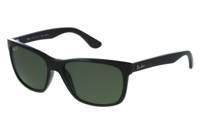 Ray-Ban Noir Vert polaris&eacute;s Classic G-15 57mm Lunettes Wayfarer RB4181
