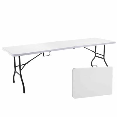 Table rectangulaire 10-12 personnes 244 cm Rekkem Blanc