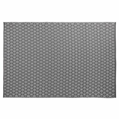 Tapis d'ext&eacute;rieur rectangulaire &agrave; motifs double-face en polypropyl&egrave;ne