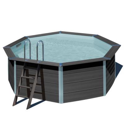 Piscine ronde composite &Oslash;4,10m x H: 1,24m - Filtration &agrave; sable