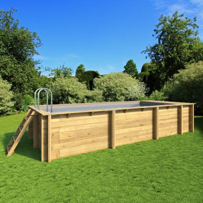 Piscine bois Pool&rsquo;n Box 6,2x2,5, GR ,Ht: 133