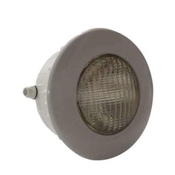 Projecteur gris led 1,14 blanche pour piscine b&eacute;ton et liner