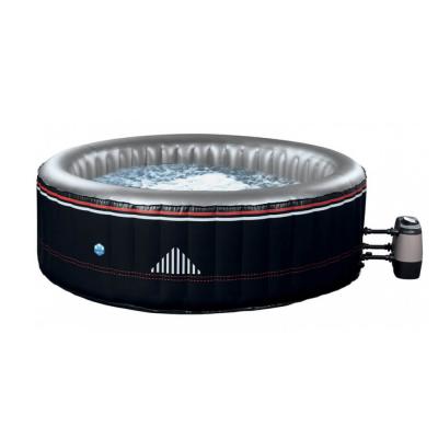 Spa gonflable rond Montana coloris noir - 6 places 
