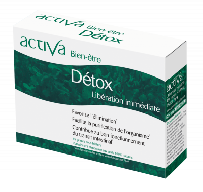 Detox Liberation Immediate 45 GelulesBien-&Ecirc;tre Activa