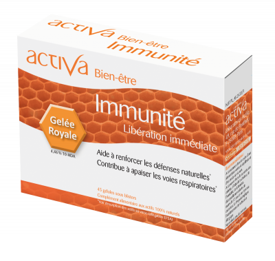 Activa Bien-&ecirc;tre Immunit&eacute; 45 Capsules