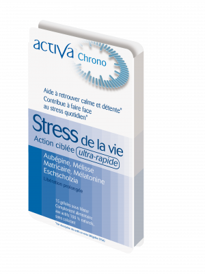 Activa Chrono Stress De La Vie 15 G&eacute;lules