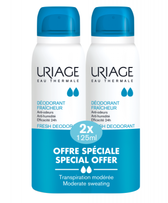 Uriage Desodorante Spray Fress 2x125ml
