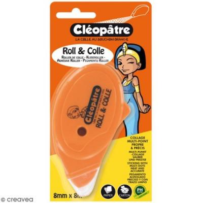 Colle Cl&eacute;op&acirc;tre en souris - 8 mm x 8 m - Cl&eacute;op&acirc;tre - couleur variant