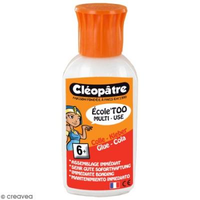 Colle forte rapide ECOLE'TOO 60 g - Cl&eacute;op&acirc;tre - couleur variant