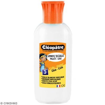 Colle Cl&eacute;op&acirc;tre Vinyle Ecole avec Bouchon Etendeur 110 ml