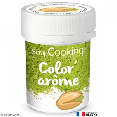 Color'ar&ocirc;me - vert / pistache - 10g - Scrapcooking