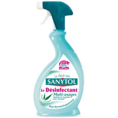 D&eacute;sinfectant multi-usages eucalyptus 500 ml - SANYTOL - 96631200