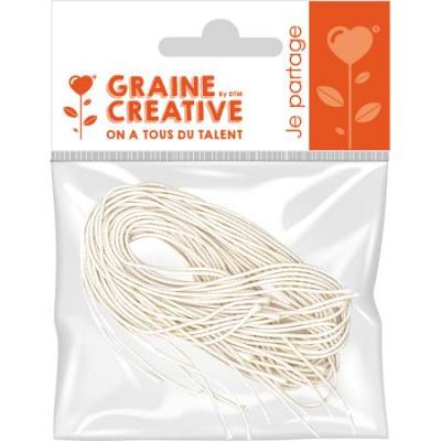 DTM 11036 &Eacute;lastique pour masque Longueur 60 cm Pochette de 10 Couleurs Assorties