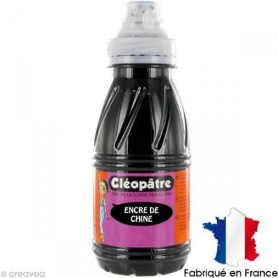 Encre de Chine Noir Cl&eacute;op&acirc;tre 250 ml - Cl&eacute;op&acirc;tre - couleur variant