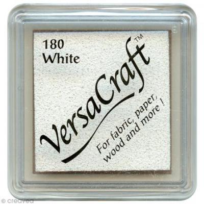 Tsukineko VKS-180 Encreur de tissu petit cube 25 x 25 mm Blanc