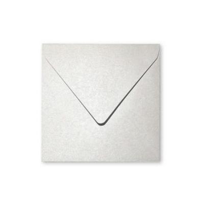 Paquet de 20 enveloppes Pollen 165x165mm Blanc Iris&eacute; 120g