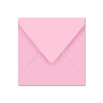 Clairefontaine Enveloppe 120g 140x140 Rose Pqt 20