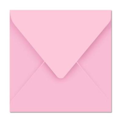 Paquet de 20 enveloppes Pollen 165x165mm Rose 120g