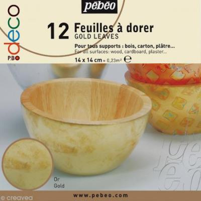 PEBEO Pbo-Deco - Livre d'or de 12 Feuilles, Feuille, 0,02 x 17 x 15 cm