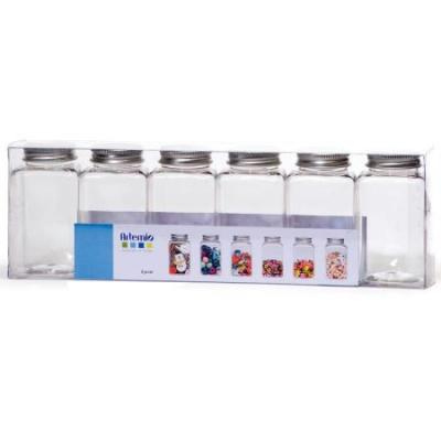 Flacon vide - Lot de 6 - Artemio - couleur variant
