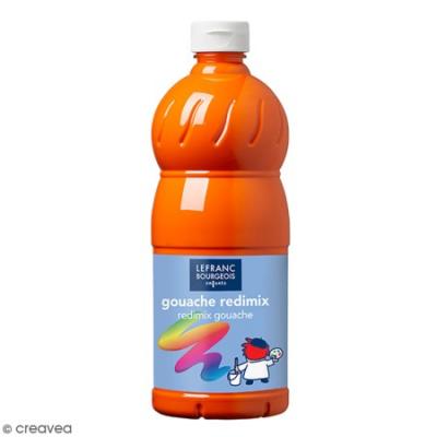Gouache Liquide L&b Orange - Flacon 1l