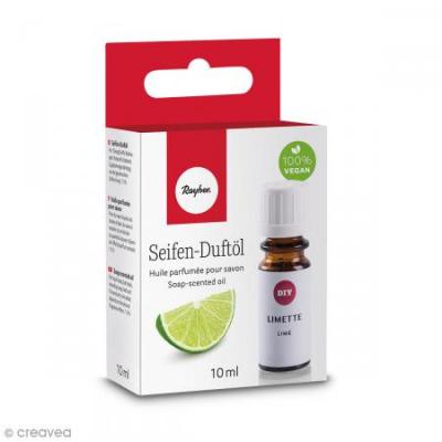 Huile parfum&eacute;e pour savon - Limette - 10 ml - Rayher - couleur variant