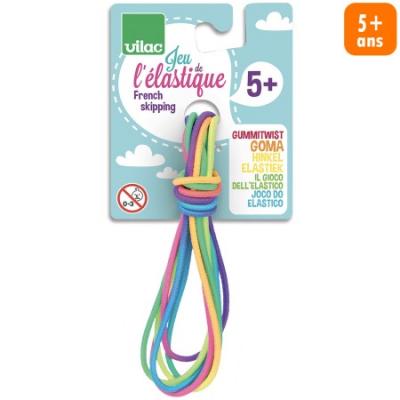 Jeu de l'&eacute;lastique - Multicolore - Vilac - couleur variant