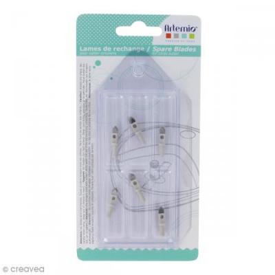 Lame de rechange pour cutter circulaire Artemio - 6 pcs
