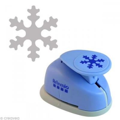 Perforatrice MM flocon de neige 3 - 2.5 cm - Artemio - couleur variant