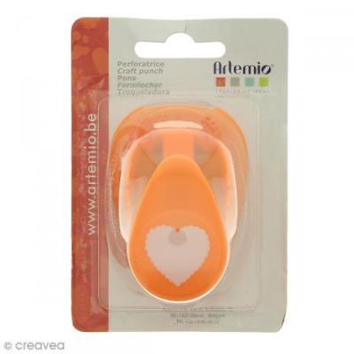 Perforatrice scrapbooking Coeur dentelle - 2,3 x 2,2 cm