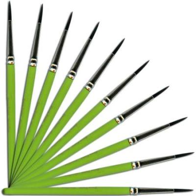 Pinceau maquillage 15 cm - lot de 10 - Grim Tout - couleur variant