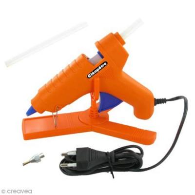 Cl&eacute;optre - POPCMAX2RCT - Pistolet &agrave; Colle Chaude - Bricolage Et Loisirs Creatifs