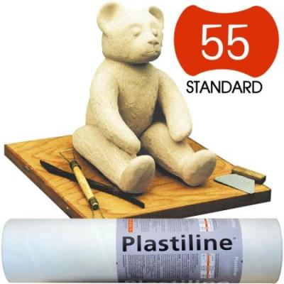 Plastiline P&acirc;te &agrave; modeler de pr&eacute;cision 1 kg duret&eacute; 55 Ivoire - Herbin - couleur variant