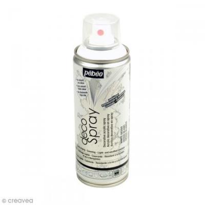 Pr&eacute;parateur de surfaces DecoSpray - Gesso blanc - 200 ml