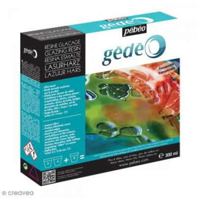 R&eacute;sine G&eacute;d&eacute;o - kit Gla&ccedil;age - 300 ml - P&eacute;b&eacute;o - couleur variant