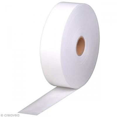 Rouleau de kraft gomm&eacute; Blanc - 4 cm x 200 m&egrave;tres