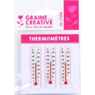 DTM - Thermom&egrave;tres en verre pour moule poulette 85421 - Boite de 12