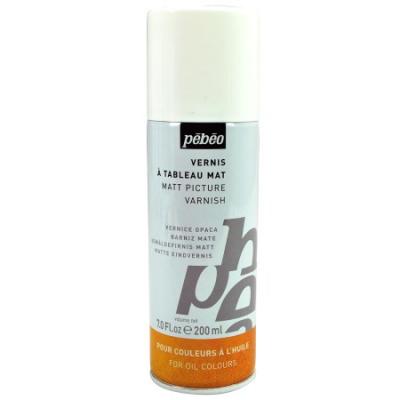 PEBEO 200&nbsp;ML Spray Vernis Tableau Mat, Transparent