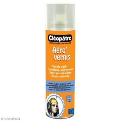 Vernis A&eacute;rosol Cl&eacute;op&acirc;tre - A&eacute;ro'vernis Satin - 250 ml