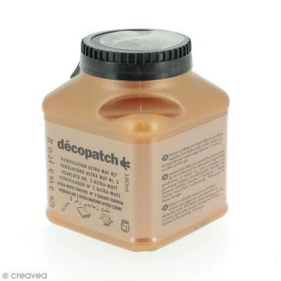 Vernis vitrificateur D&eacute;copatch Ultra mat 180 ml - N&deg;3