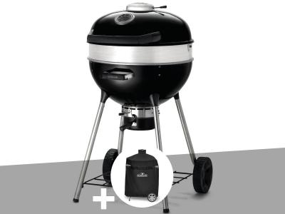 Napoleon - Barbecue &agrave; charbon Charcoal Kettle Pro 57 cm + Housse pour barbecue Rodeo 57 cm sur pied