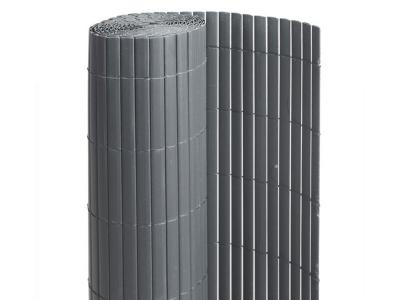 Canisse PVC double face Anthracite 18 m - 6 rouleaux de 3 x 1,50 m -