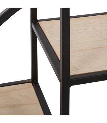Etag&egrave;re murale ronde Torof GM - &Oslash; 78 x l. 25 cm - Noir