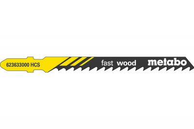 Metabo 623633000&nbsp;T144D Lame de scie sauteuse (Pack de 5)