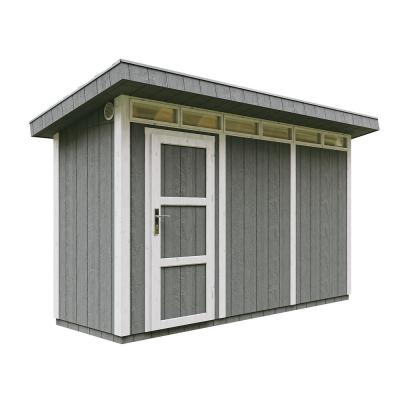 Abri de Jardin Qualit&eacute; Premium 4m&sup2; /L161xL412xH239 cm - Timbela M902-TUNDRA GREY