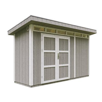 Abri de jardin qualit&eacute; premium 4m&sup2; l161xl412xh239 cm - gris