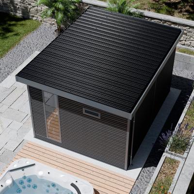 Abri de jardin en bois composite Onyx 43 12m&sup2; 