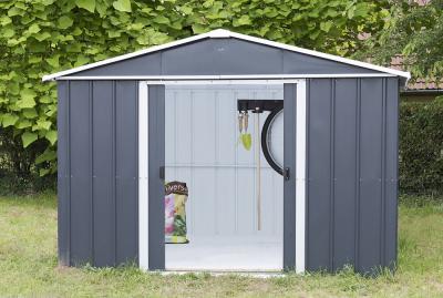 Abri de jardin m&eacute;tal YARDMASTER 67aeyz Ep.0.3 mm, 4.38 m&sup2;