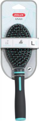 Brosse bi-mati&egrave;re taille L pour chiens.