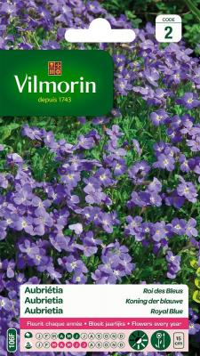 Vilmorin - Sachets graines Aubrietia Roi des Bleus